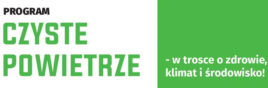 Logo programu Czyste powietrze