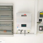 realizacja instalacji fotowoltaiczna na dachu domu w Głogoczów