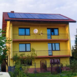 realizacja instalacji fotowoltaiczna na dachu domu wielorodzinnego w Sosnowicu