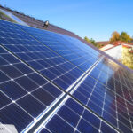 realizacja instalacji fotowoltaiczna na dachu domu jednorodzonego w Tenczynku