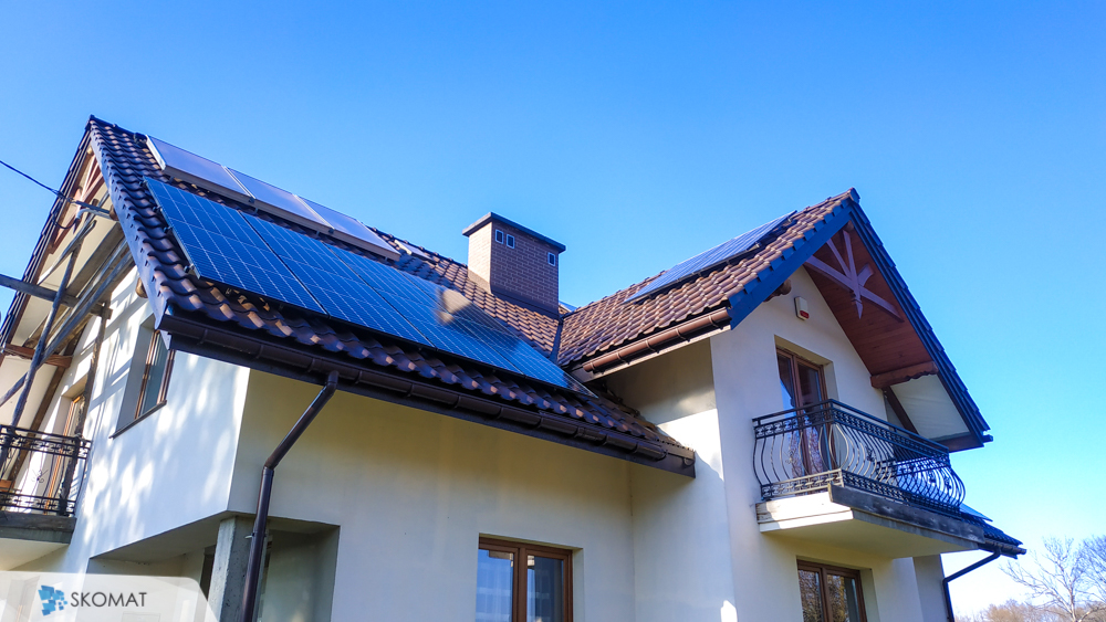 Fotowoltaika Raba Wyżna realizacja instalacji fotowoltaicznej na dachu domu