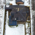 Realizacja instalacji fotowoltaicznej na dachach domów w miejscowości Węgrze wielkie