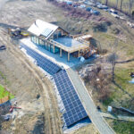 Fotowoltaika przyszowa 26,64 kWp z daleka