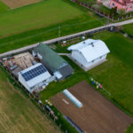 Panele fotowoltaiczne w gospodarstwie rolnym Stróże