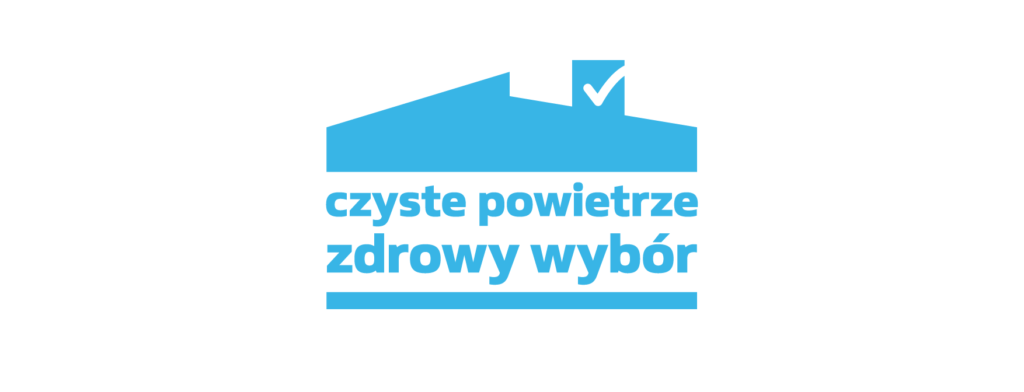 logo programu 'czyste powietrze zdrowy wybór'