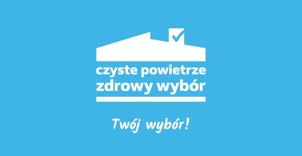 Logo programu czyste powietrze