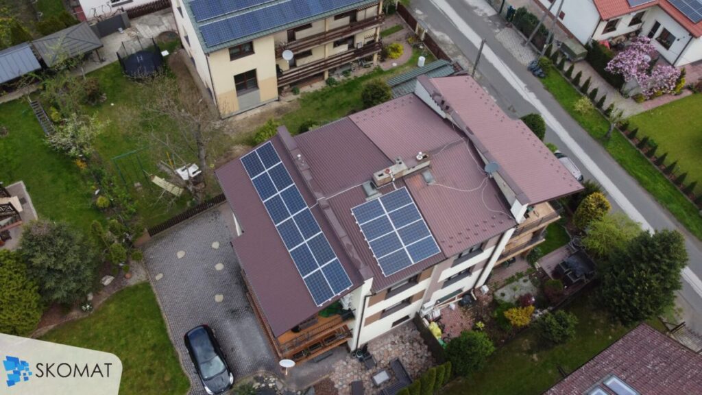 fotowoltaika kraków budynek mieszkalny w Krakowie 6.5kwp