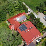 realizacja instalacji fotowoltaicznej w Brzesko widok z bliska