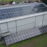 Realizacja fotowoltaika na dachu budynku technicznego