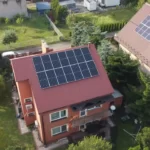 Fotowoltaika na dachu budynku realizacja 6,37 kWp