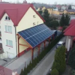 fotowoltaika na dachu domu jednorodzinnego
