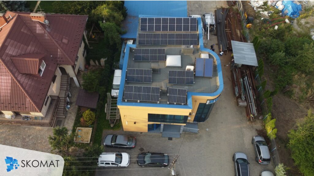 Dom jednorodzinny fotowoltaika Chelmiec