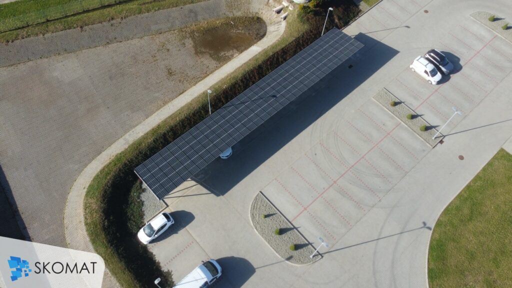 Carport fotowoltaiczny Podłęże