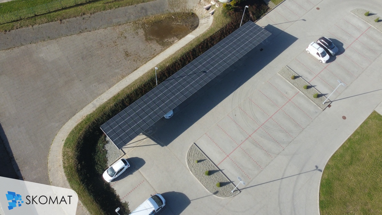 Carport fotowoltaiczny Podłęże