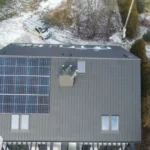 REalizacja instalacji na dachu domu jednorodzinego