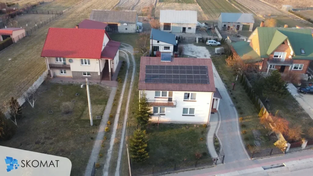Dom jednorodzinny Małgoszcz Fotowoltaika