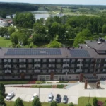 Realizacja na dachu budynku w Solcu Zdroju