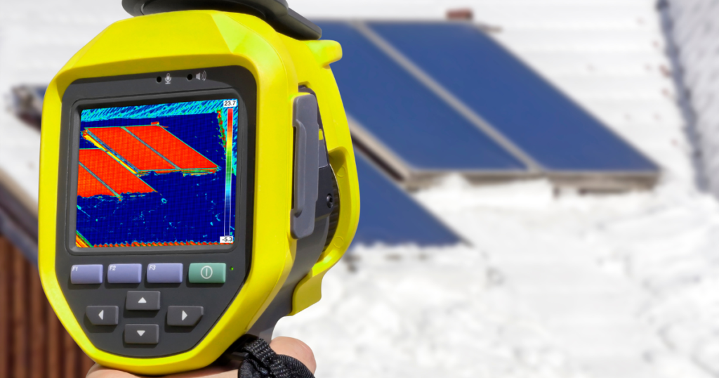 Urządzenie do sprawdzania hot spotów fotowoltaicznych