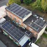 REalizacja Chorzów Skomat instalacja fotowoltaiczna na dachu budynku