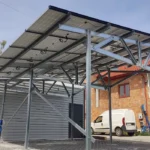 Wiata fotowoltaiczna REalizacja Skomat